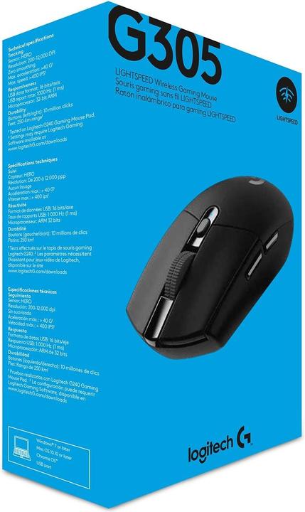 Immagine prodotto Logitech G G305 Lightspeed (Senza fili)