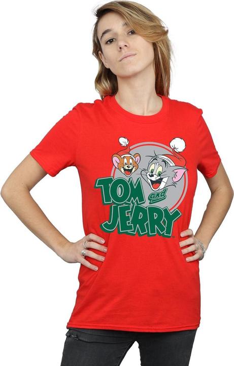 Produktbild Tom & Jerry Christmas Greetings TShirt (S)