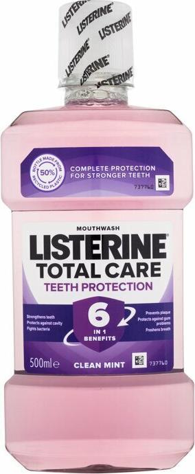 Listerine Total Care Teeth Protection Mouthwash (500 ml, Mundwasser)