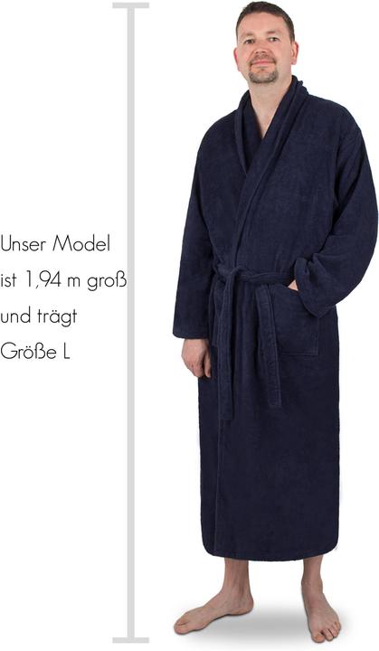 Image du produit Normani Peignoir de bain 100 % coton Lola (M)