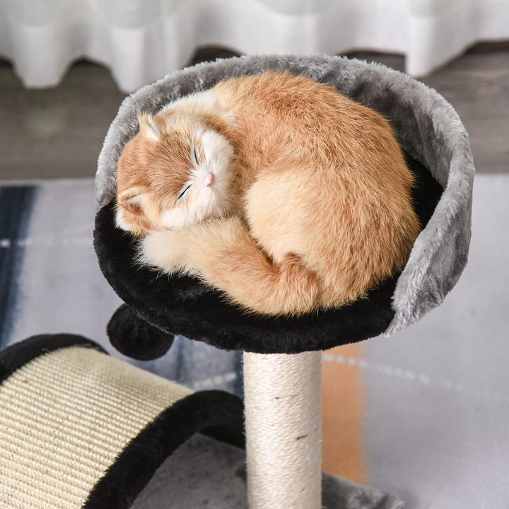 Produktbild Jamb Katzenbaum (46 cm, Elegante graue und schwarze Farbtöne)