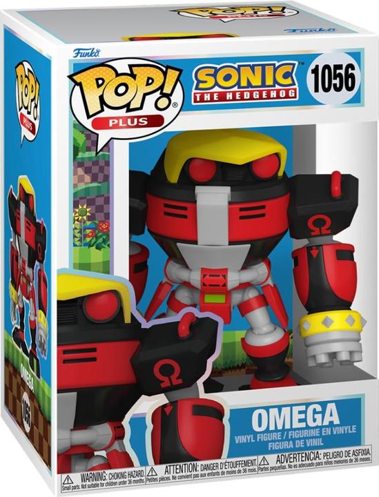 Image du produit Funko Sonic the Hedgehog POP ! Games Figurine vinyle E-123 Omega 9 cm