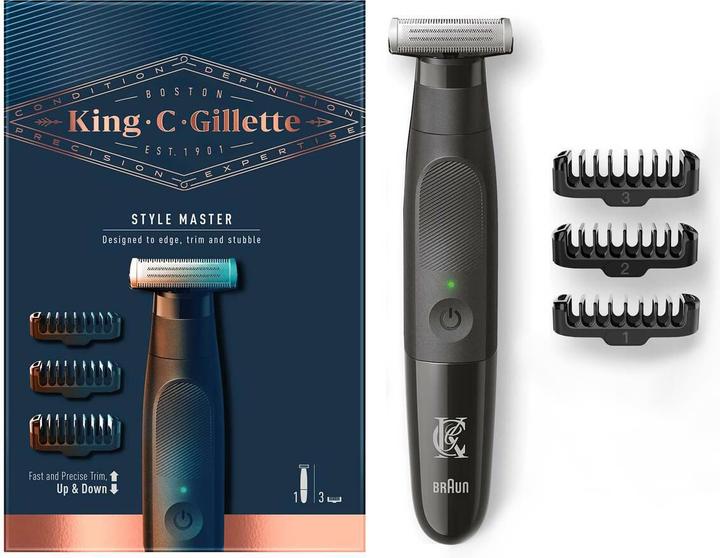 Produktbild Gillette König C, Trimmer + Overlays