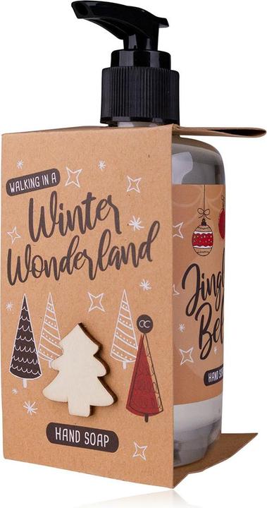 Accentra Seifenspender mit Handseife WINTER WOODS (Flüssigseife, 250 ml)
