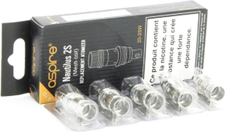 Actual product image Acer Aspire Nautilus 2S Mesh Coil 0.7Ohm 20-25W (5 x)