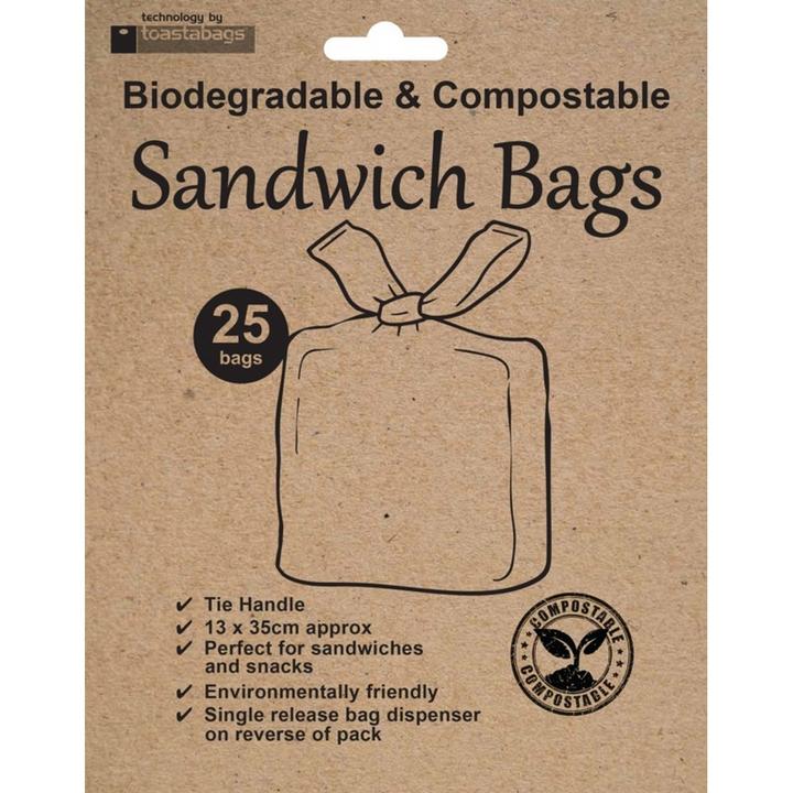 Produktbild Planit Products Biologisch Abbaubar Frühstücksbeutel (25Erpack)