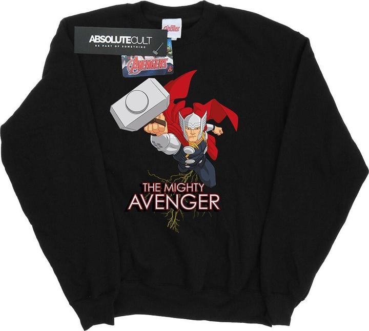 Actual product image Girls Thor The Mighty Avenger Sweatshirt (128)
