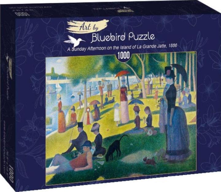 Image du produit Bluebird 60086 Puzzle 1000 pcs. Museum Series Georges Seurat - Un dimanche après-midi sur l'île de L (1000 pièces)