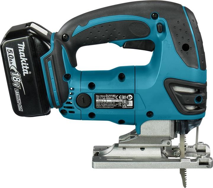 Produktbild Makita DJV180RTJ 18V Li-Ion Accu decoupeerzaag set in Mbox - D-greep - variabel
