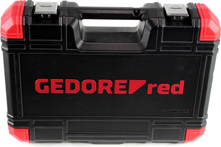 Image du produit Gedore Red red Jeu de clés à douilles, 92 pièces, Avec cliquets réversibles, cliquets, clés à douilles et jeu