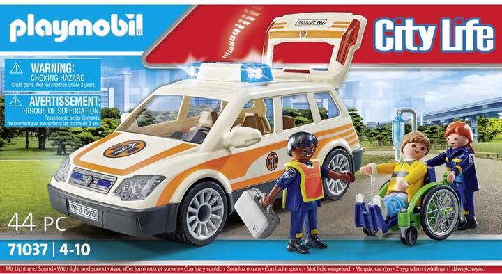 Actual product image Playmobil Emergency doctor car (71037, Playmobil City Life)