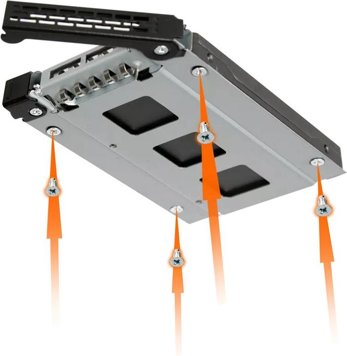 Immagine prodotto Icy Dock telaio rimovibile 2x 2.5" MB992SK-B