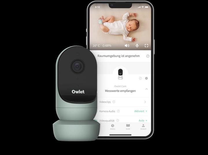Produktbild Owlet Cam 2 (Babyphone mit Kamera, 30 m)