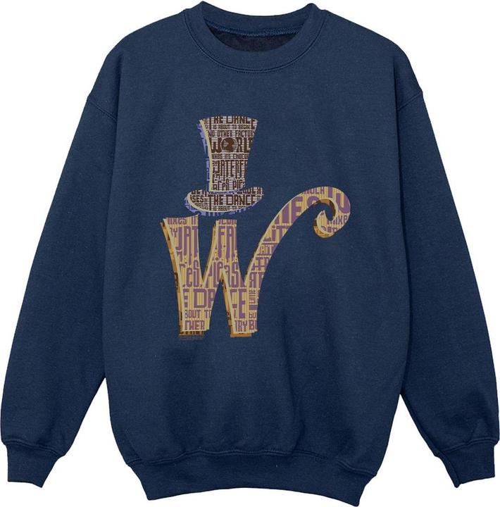 Immagine prodotto Willy Wonka & the Chocolate Factory W Logo Hat Felpa Ragazzi (104)