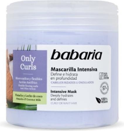 Babaria Intensivmaske Only Curls für welliges und lockiges Haar (400 ml) (400 ml)