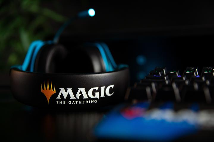 Image du produit Konix Casque Gaming 7.1 Bleu - Magic The Gathering (Filaire)
