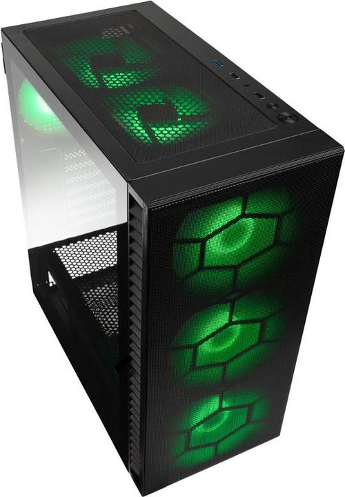 Produktbild Kolink Observatory HF Plus Mesh ARGB Midi Tower Case - Black
