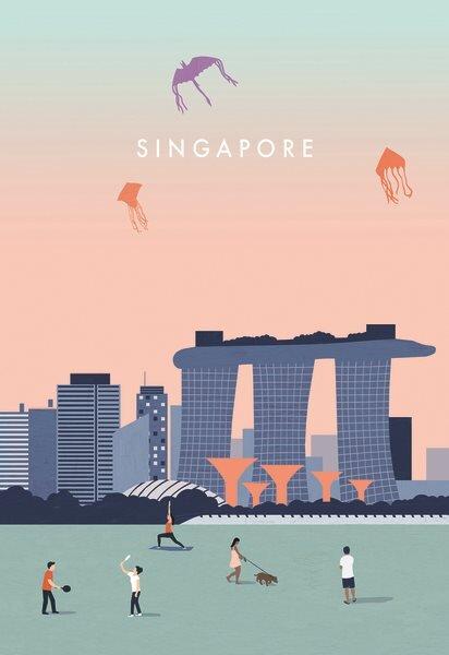 Image du produit Ravensburger Puzzle 12001379 - Singapore - 99 pièces Puzzle Moment pour adultes et enfants à partir de 14 ans (99 pièces)