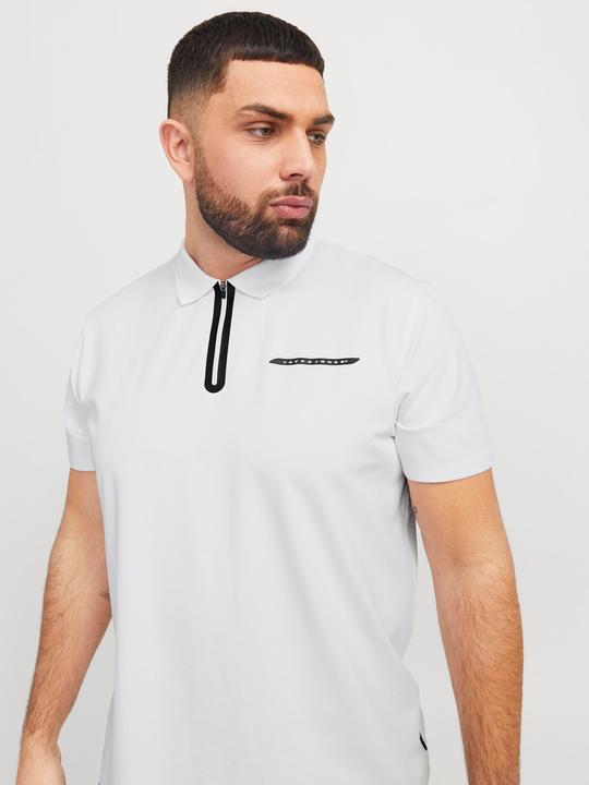 Actual product image Jack & Jones Plus Size Gedruckt Poloshirt Poloshirt (4XL)