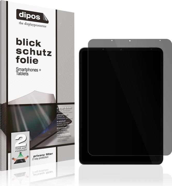 Produktbild Dipos Blickschutzfolie 2-Way Anti-Shock (1 Stück, IPad Air (2022))