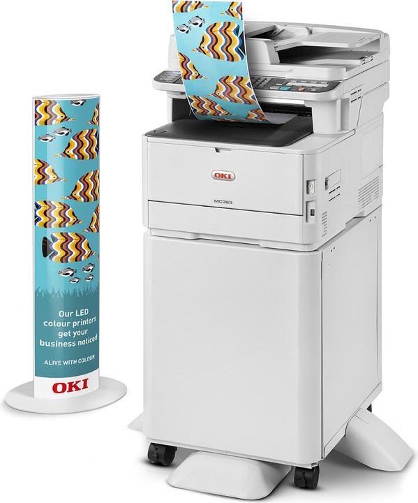 Actual product image OKI MC363dnw (Laser, Colour)
