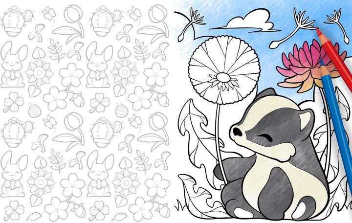 Image du produit Livre de coloriage Manga Chibi