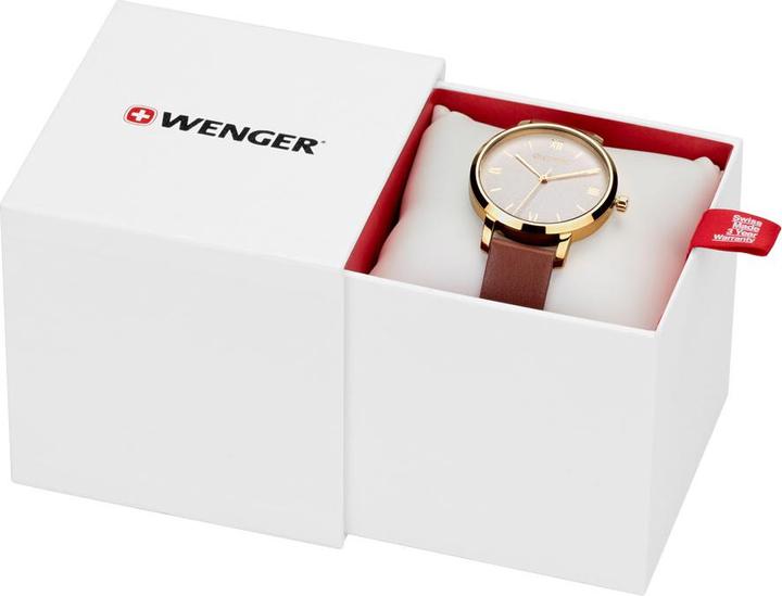 Actual product image Wenger Metropolitan Donnissima (Analogue wristwatch, Swiss made, 38 mm)