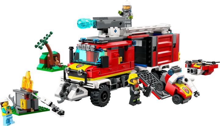 Immagine prodotto LEGO Veicolo di comando dei vigili del fuoco (60374, LEGO City)