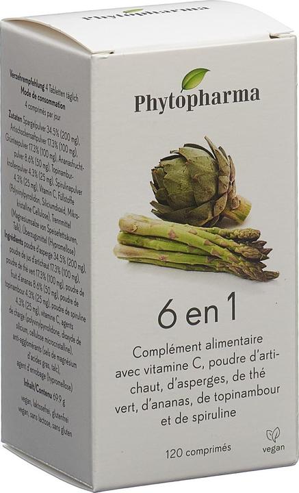 Produktbild Phytopharma 6 in 1 (1 Stück, Tabletten, 105 g)