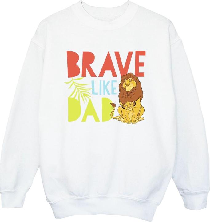 Disney The Lion King Brave Like Dad Sweatshirt Jungen