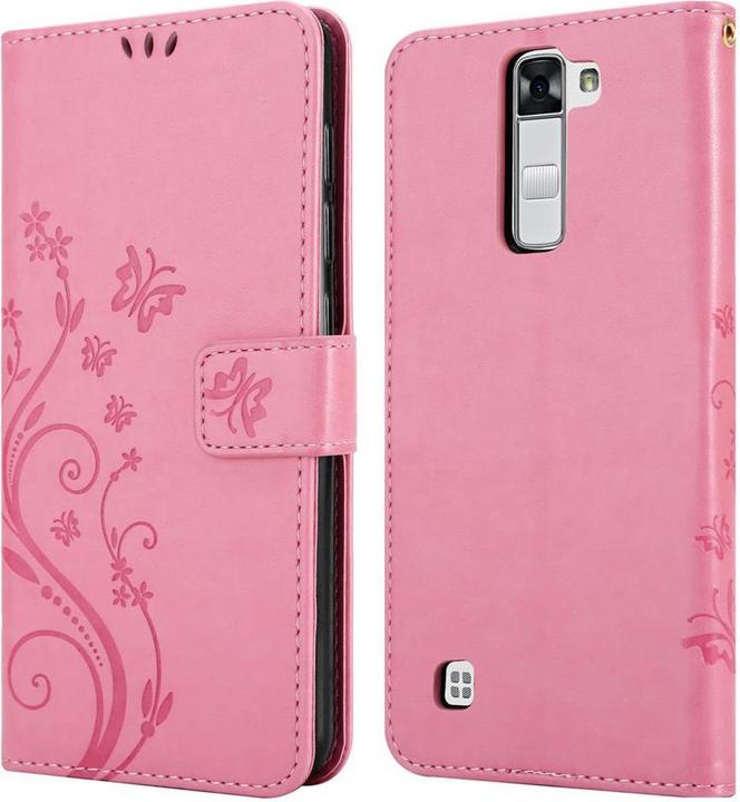 Actual product image Cadorabo Flower Book Cover (LG K7)