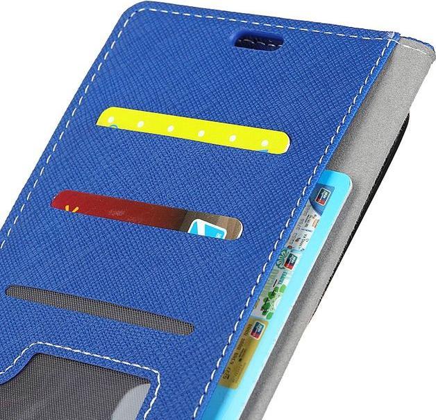 Immagine prodotto MU Classic Copertina in pelle con motivo a croce (OnePlus 5T)
