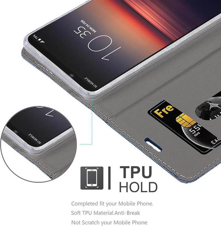 Image du produit Cadorabo Couverture look jeans Book (Sony Xperia 1 II)