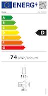 Etichetta energetica Miele KU 7030 D (124 l)
