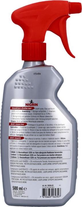 Immagine prodotto Nigrin BioEnzyme per la rimozione degli insetti (500 ml)
