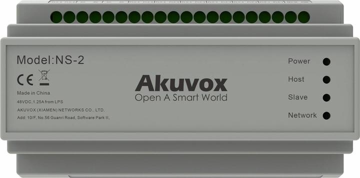 Immagine prodotto Akuvox switch di rete. ip a 2 fili (6 Porti)