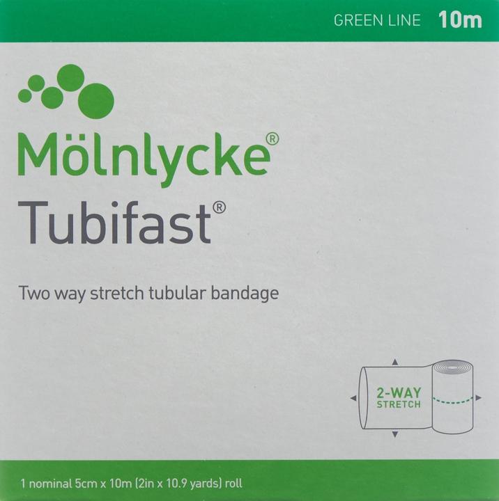 Produktbild Mölnlycke Schlauchbandage 5cmx10m grün