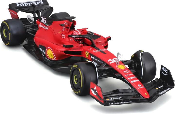 Actual product image Bburago Ferrari F1 SF-23 Leclerc