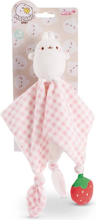 Immagine prodotto NICI Panno per coccole MOLANG 26x28cm su cartoncino con intestazione