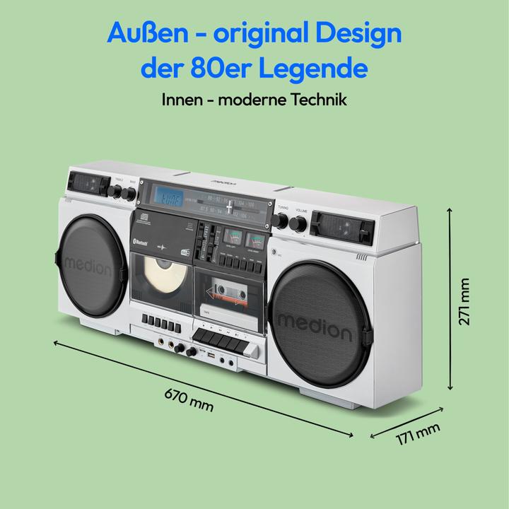 Actual product image Medion Life P66538 (FM, DAB+, Bluetooth)