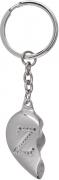 Actual product image Ootb Metal keychain, Broken Heart
