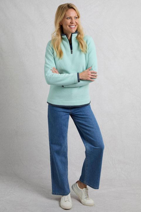 Immagine prodotto Weird Fish Beye Felpa in Pile Griglia Cerniera ad un quarto Donna (42 D)