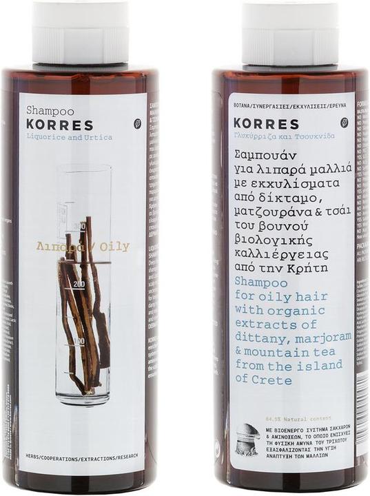 Produktbild Korres Liquorice & Urtica (250 ml, Flüssiges Shampoo)