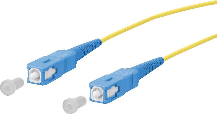 Produktbild Metz Connect LWL-Patchkabel Singlemode OS2 (U/FTP, CAT7, 1 m)