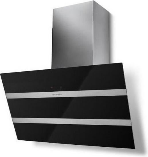 Faber Steelmax Wall-mounted Black, Stainless steel ³/h B (Wandhaube)