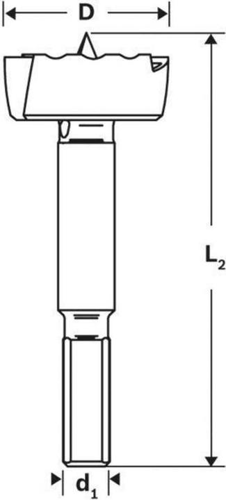 Produktbild Bosch Professional Zubehör Forstnerbohrer 27mm (8 mm)