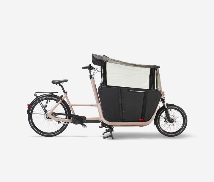 Produktbild Btwin E-Lastenfahrrad Long John F900E Family taupe