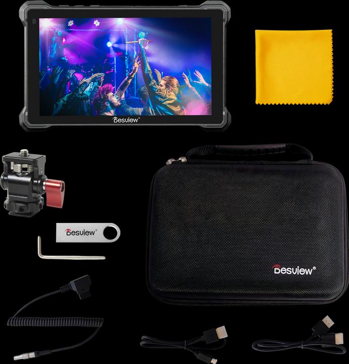Immagine prodotto Desview R7III Monitor on-camera da 7 pollici SDI (7", Full HD)