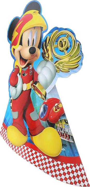 Immagine prodotto Disney Roadster Taglio a Foglia Topolino Cappelli da Festa Misura Confezione 6