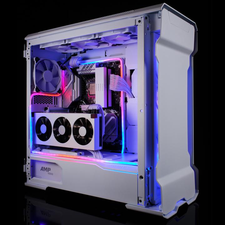 Actual product image Phanteks Neon Digital RGB LED Strip - 55 cm, white (Multicoloured)